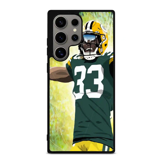 Aaron Jones Cartoon Samsung Galaxy S24 Ultra Case