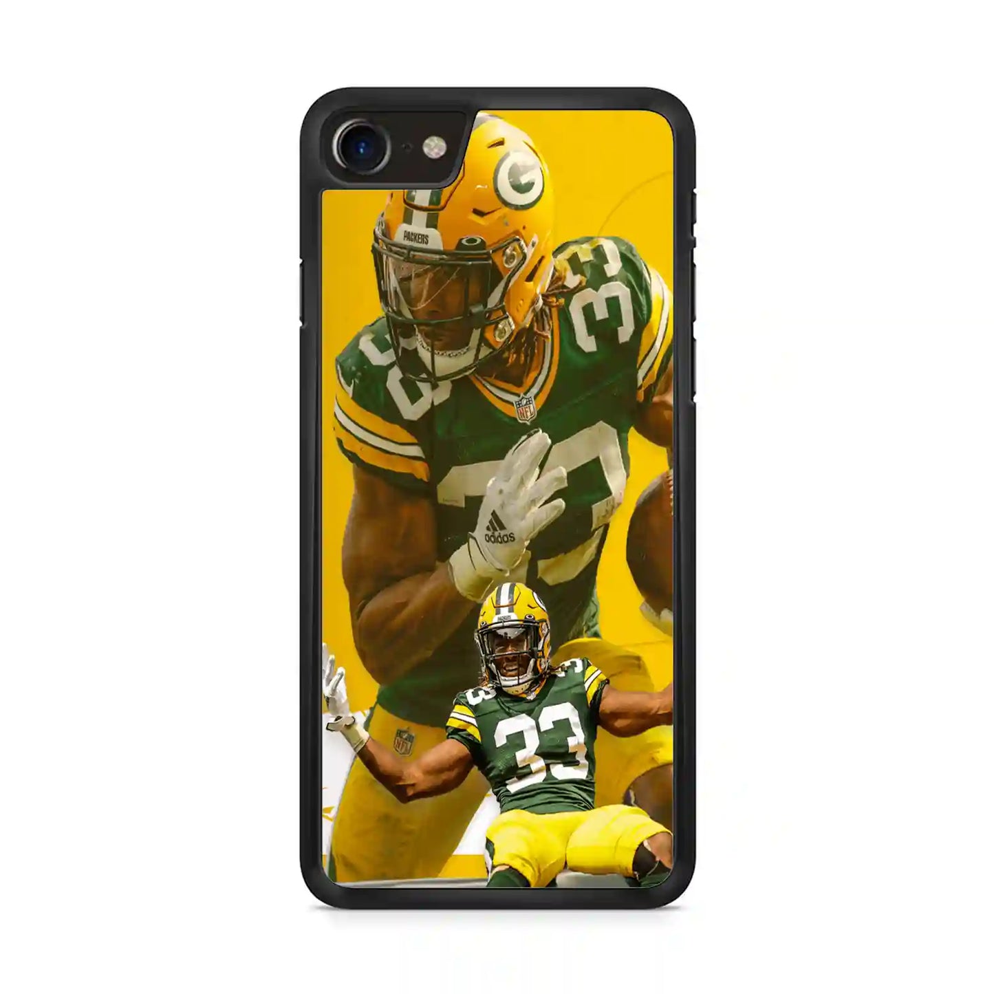 Aaron Jones Football iPhone SE 2020 Case