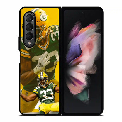 Aaron Jones Football Samsung Z3 Fold Case