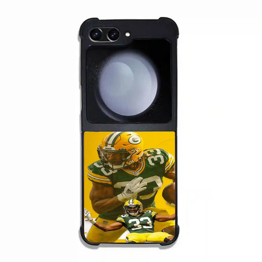 Aaron Jones Football Samsung Z6 Flip Case