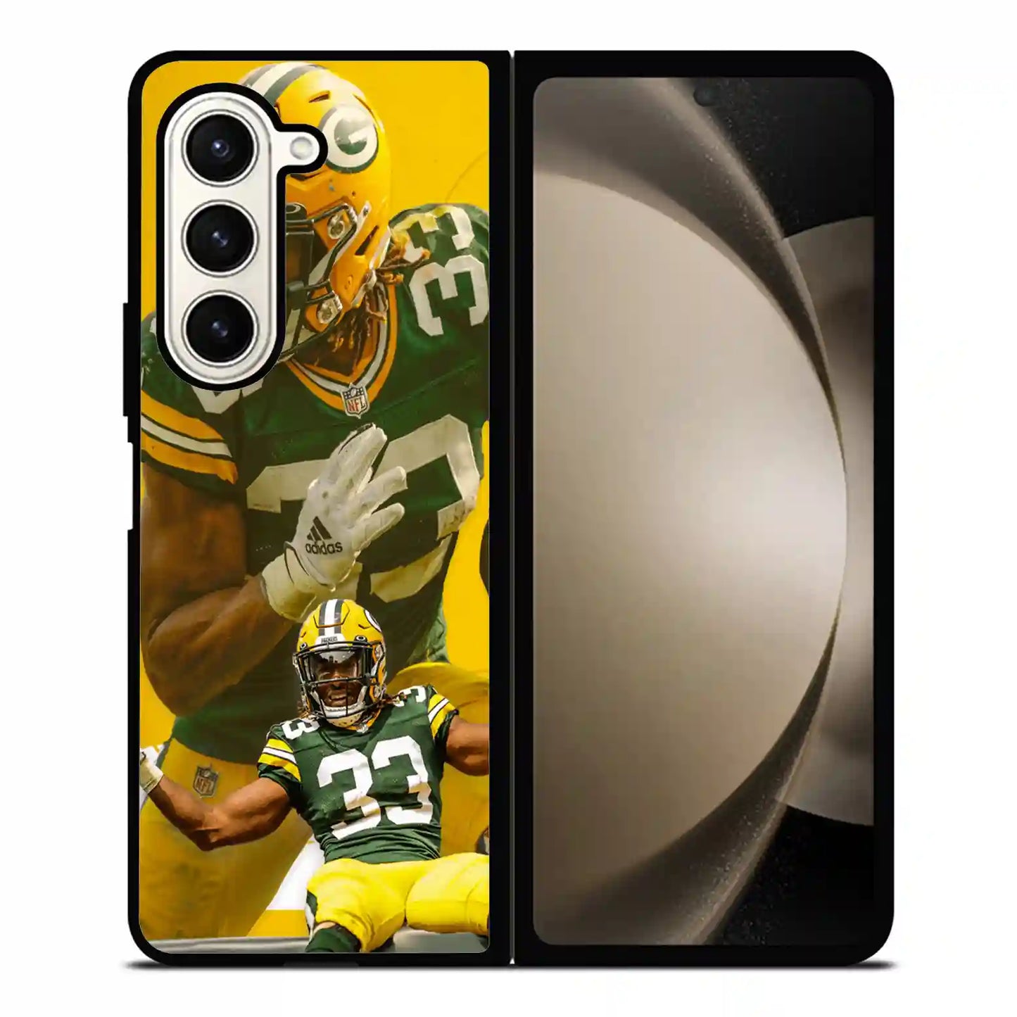 Aaron Jones Football Samsung Z6 Fold Case