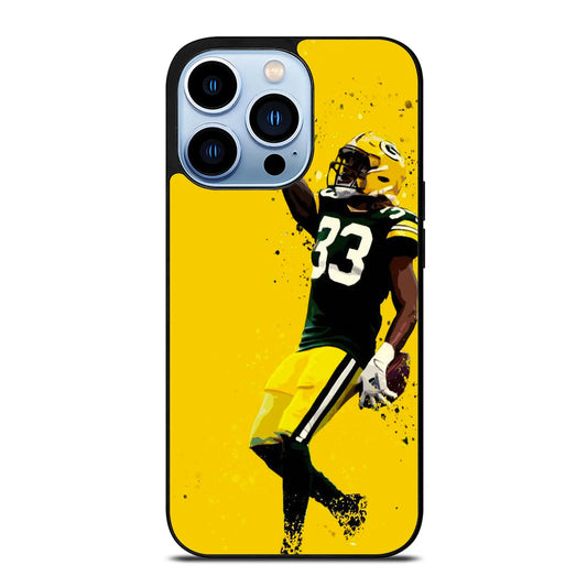 Aaron Jones Green Bay Football iPhone 13 Pro Max Case