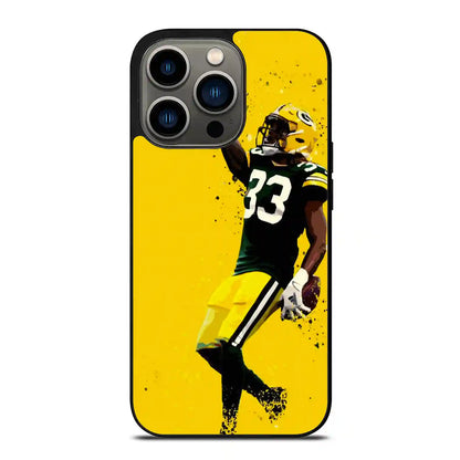 Aaron Jones Green Bay Football iPhone 13 Pro Case