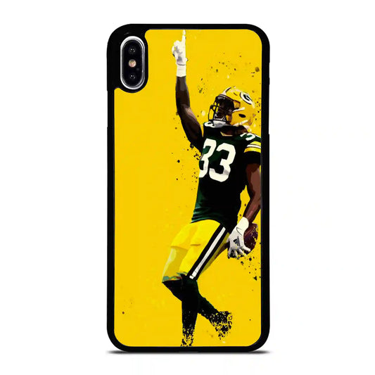 Aaron Jones Green Bay Football iPhone XS Max Case