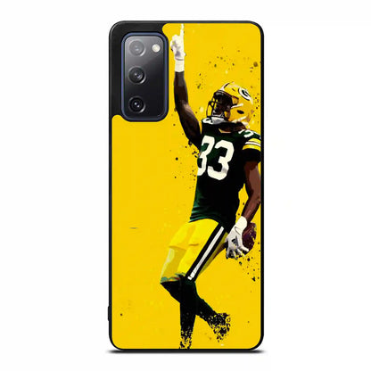 Aaron Jones Green Bay Football Samsung Galaxy S20 Plus Case