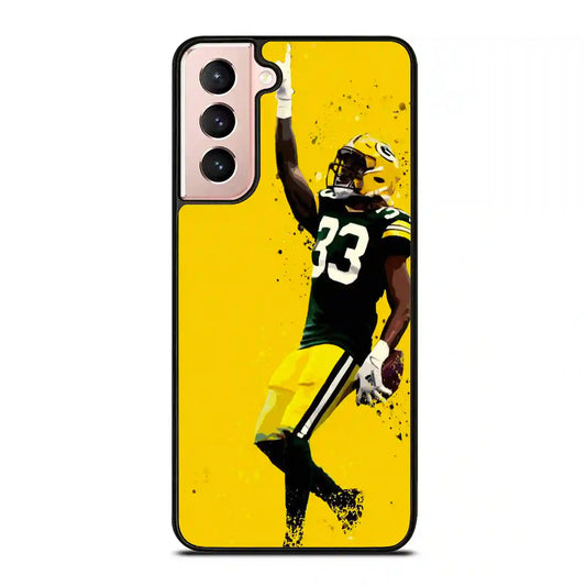 Aaron Jones Green Bay Football Samsung Galaxy S21 Case