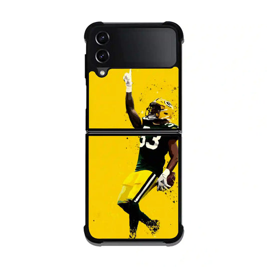 Aaron Jones Green Bay Football Samsung Z3 Flip Case