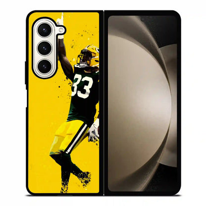 Aaron Jones Green Bay Football Samsung Z6 Fold Case