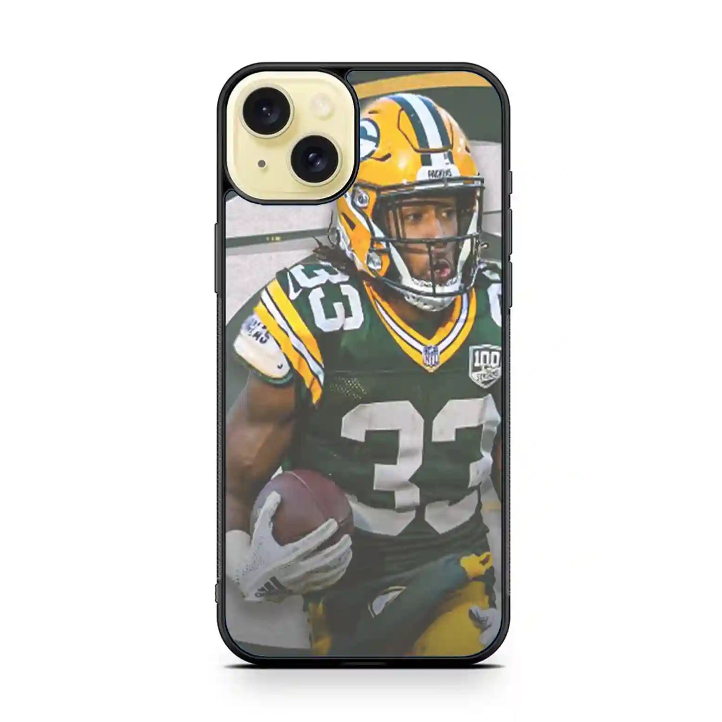 Aaron Jones Green Bay iPhone 15 Plus Case