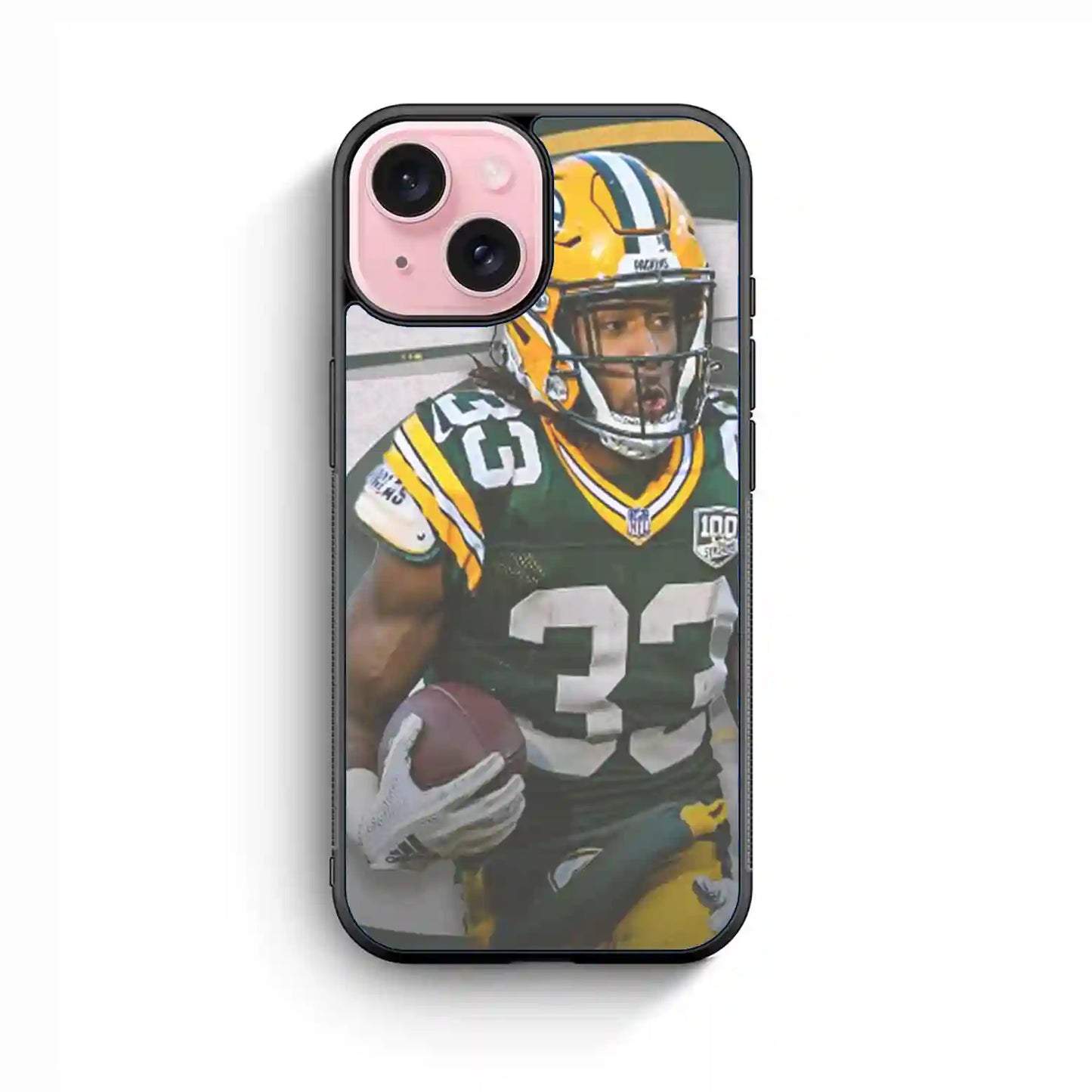 Aaron Jones Green Bay iPhone 15 Case