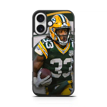 Aaron Jones Green Bay iPhone 16 Case