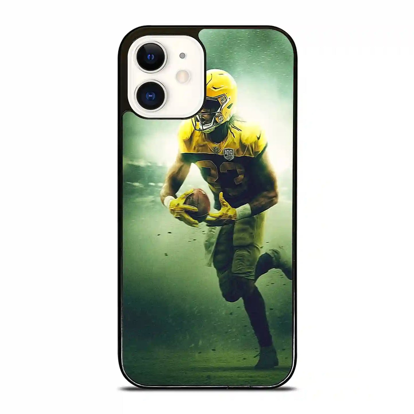 Aaron Jones Green Bay Nfl iPhone 12 Case