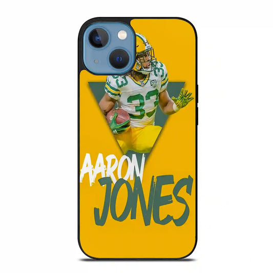 Aaron Jones Green Bay Parkers iPhone 14 Case