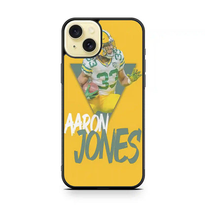 Aaron Jones Green Bay Parkers iPhone 15 Plus Case