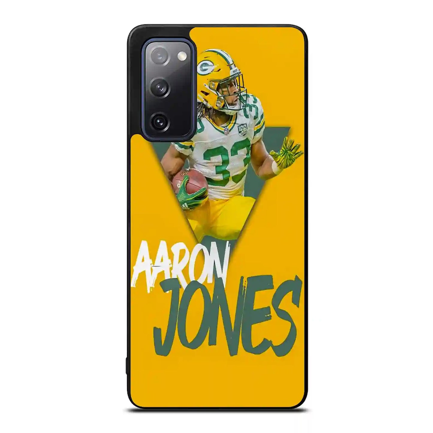 Aaron Jones Green Bay Parkers Samsung Galaxy S20 Plus Case