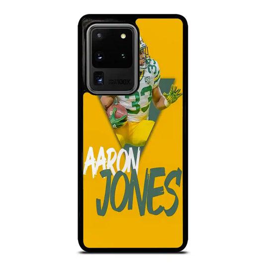 Aaron Jones Green Bay Parkers Samsung Galaxy S20 Ultra Case