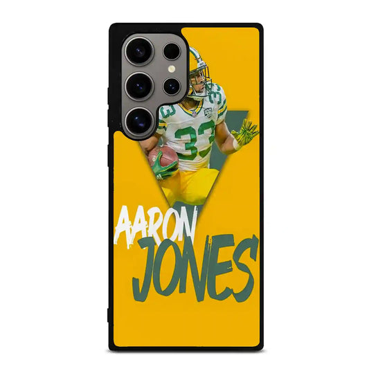 Aaron Jones Green Bay Parkers Samsung Galaxy S24 Ultra Case