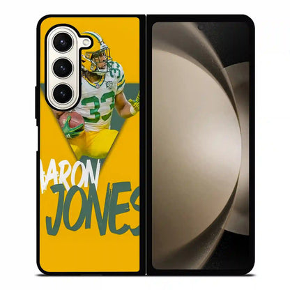 Aaron Jones Green Bay Parkers Samsung Z6 Fold Case