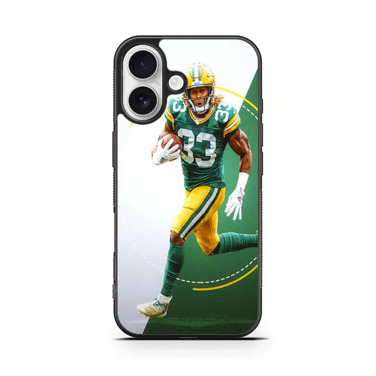 Aaron Jones Nfl iPhone 16 Case