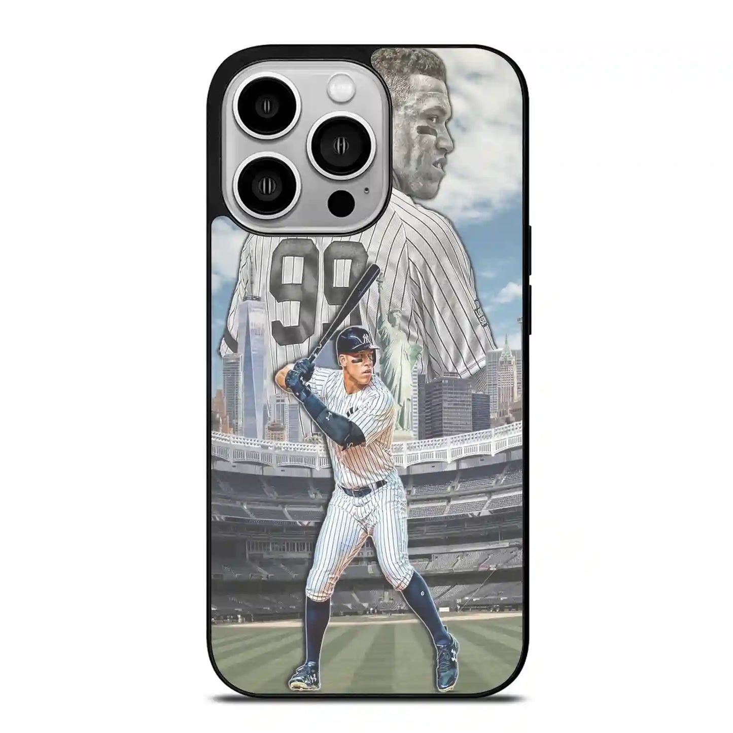 Aaron Judge Personalizedpersonalized Baseball iPhone 14 Pro Case