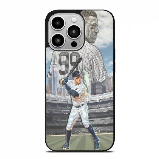 Aaron Judge Personalizedpersonalized Baseball iPhone 14 Pro Case