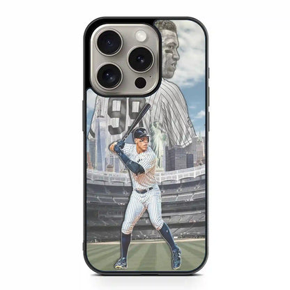 Aaron Judge Personalizedpersonalized Baseball iPhone 15 Pro Max Case