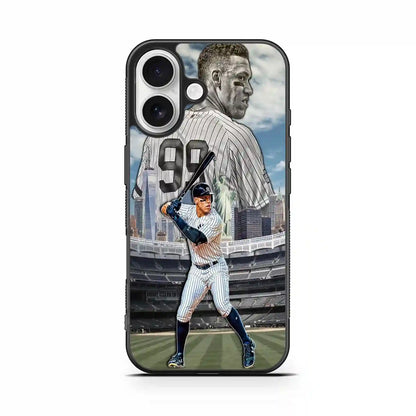 Aaron Judge Personalizedpersonalized Baseball iPhone 16 Case