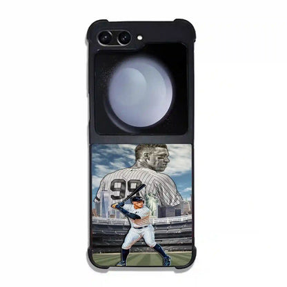 Aaron Judge Personalizedpersonalized Baseball Samsung Z6 Flip Case