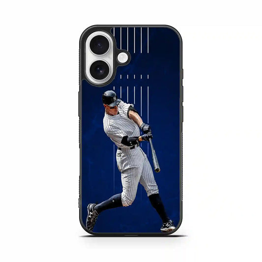 Aaron Judge Play Baseball iPhone 16 Case