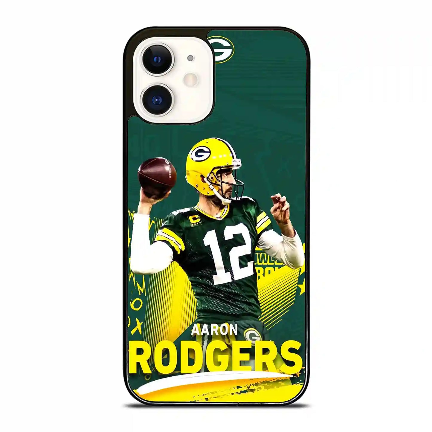 Aaron Rodgers Football Maerica iPhone 12 Case