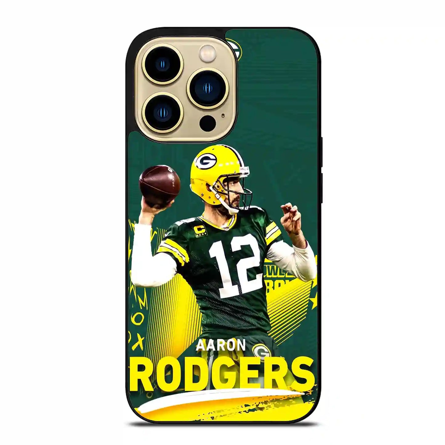 Aaron Rodgers Football Maerica iPhone 14 Pro Max Case