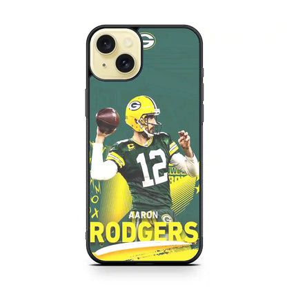 Aaron Rodgers Football Maerica iPhone 15 Plus Case