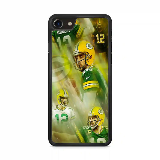 Aaron Rodgers Football Nfl iPhone SE 2020 Case