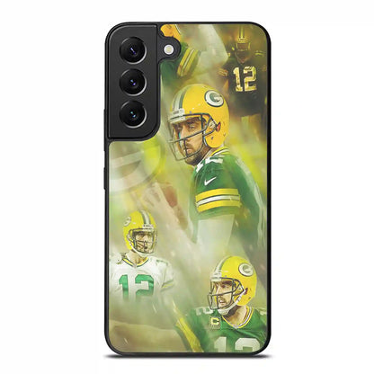 Aaron Rodgers Football Nfl Samsung Galaxy S22 Plus Case