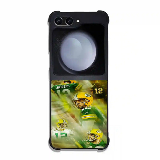 Aaron Rodgers Football Nfl Samsung Z6 Flip Case