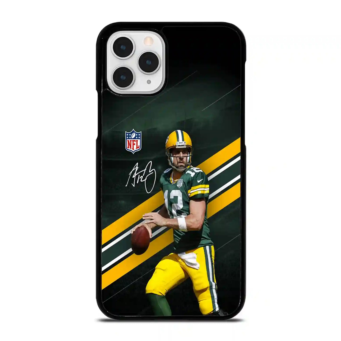 Aaron Rodgers Nfl Football America  iPhone 11 Pro Max Case