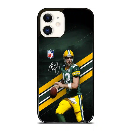 Aaron Rodgers Nfl Football America  iPhone 12 Case