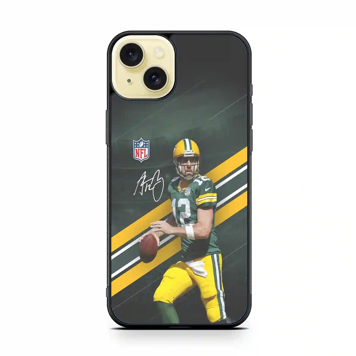 Aaron Rodgers Nfl Football America  iPhone 15 Plus Case