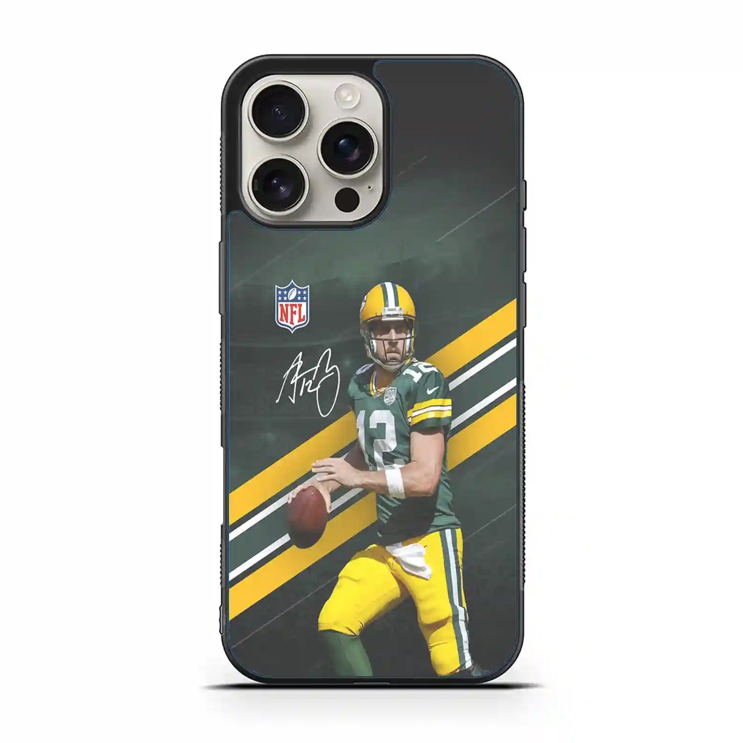 Aaron Rodgers Nfl Football America  iPhone 16 Pro Case