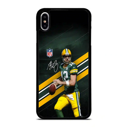 Aaron Rodgers Nfl Football America  iPhone XS Max Case