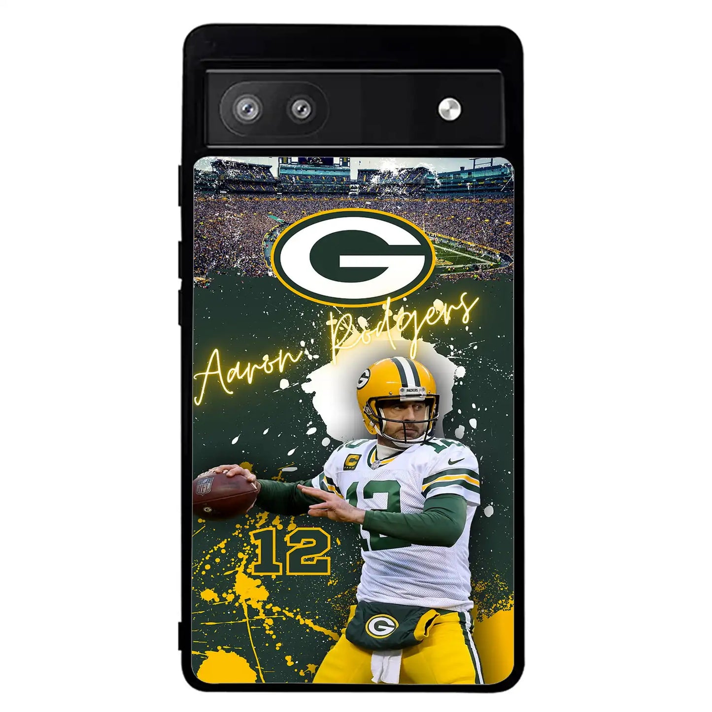 Aaron Rodgers Nfl Football Google Pixel 6 Pro Case