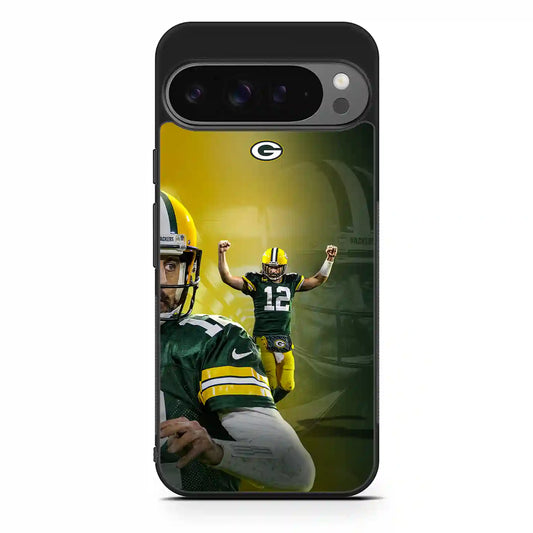 Aaron Rodgers Nfl Football Green Bay Google Pixel 9 Pro XL Case