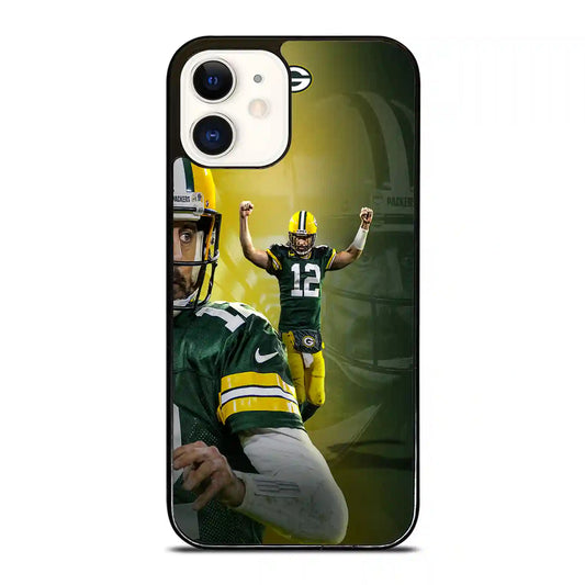 Aaron Rodgers Nfl Football Green Bay iPhone 12 Case