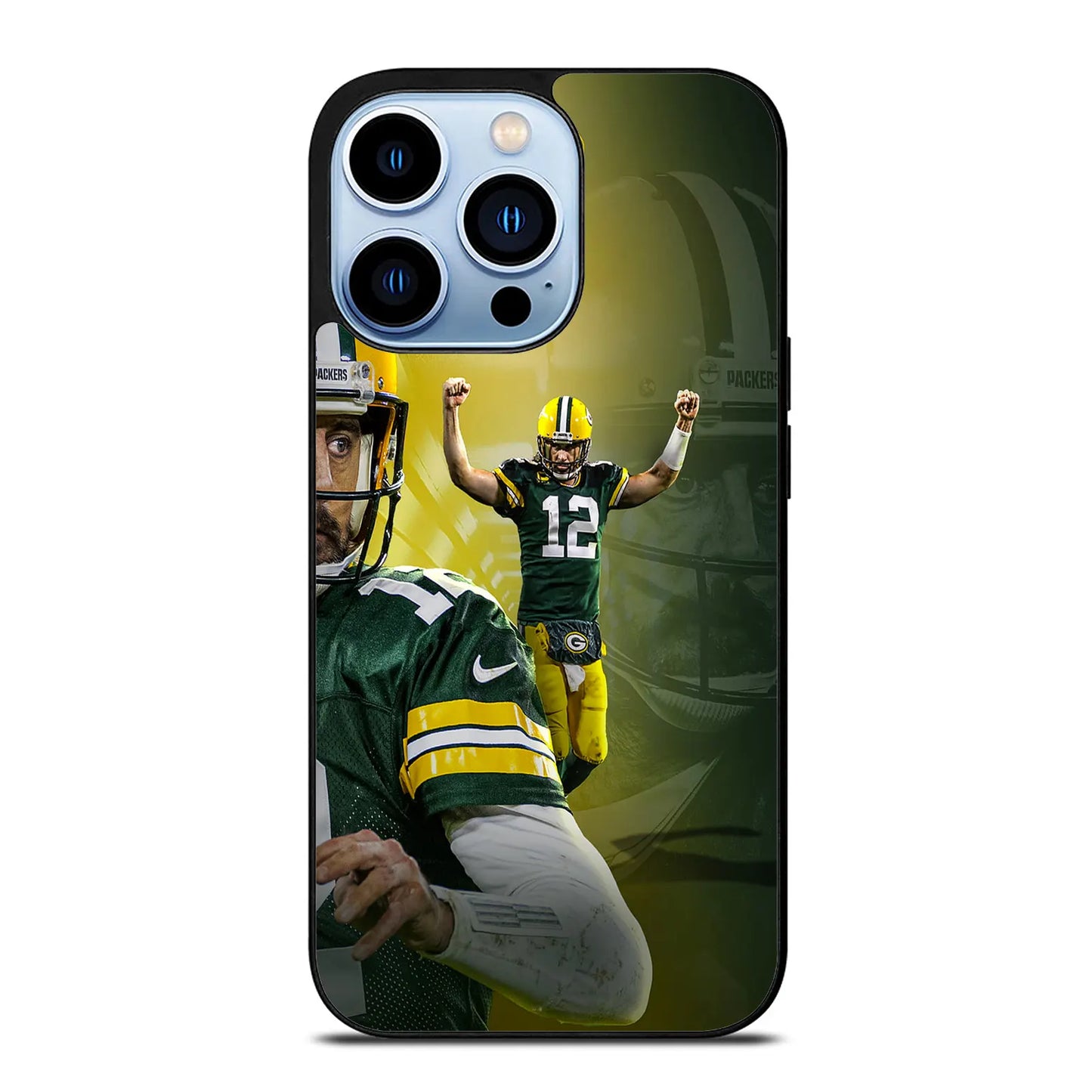 Aaron Rodgers Nfl Football Green Bay iPhone 13 Pro Max Case