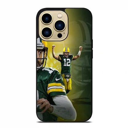 Aaron Rodgers Nfl Football Green Bay iPhone 14 Pro Max Case