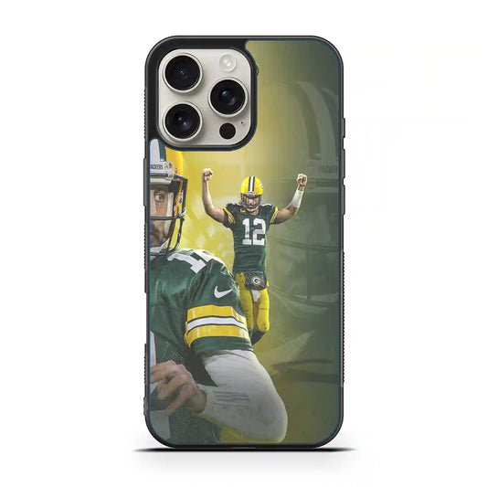 Aaron Rodgers Nfl Football Green Bay iPhone 16 Pro Case