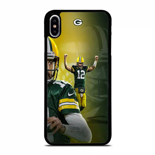 Aaron Rodgers Nfl Football Green Bay iPhone XS Max Case