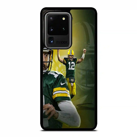 Aaron Rodgers Nfl Football Green Bay Samsung Galaxy S20 Ultra Case