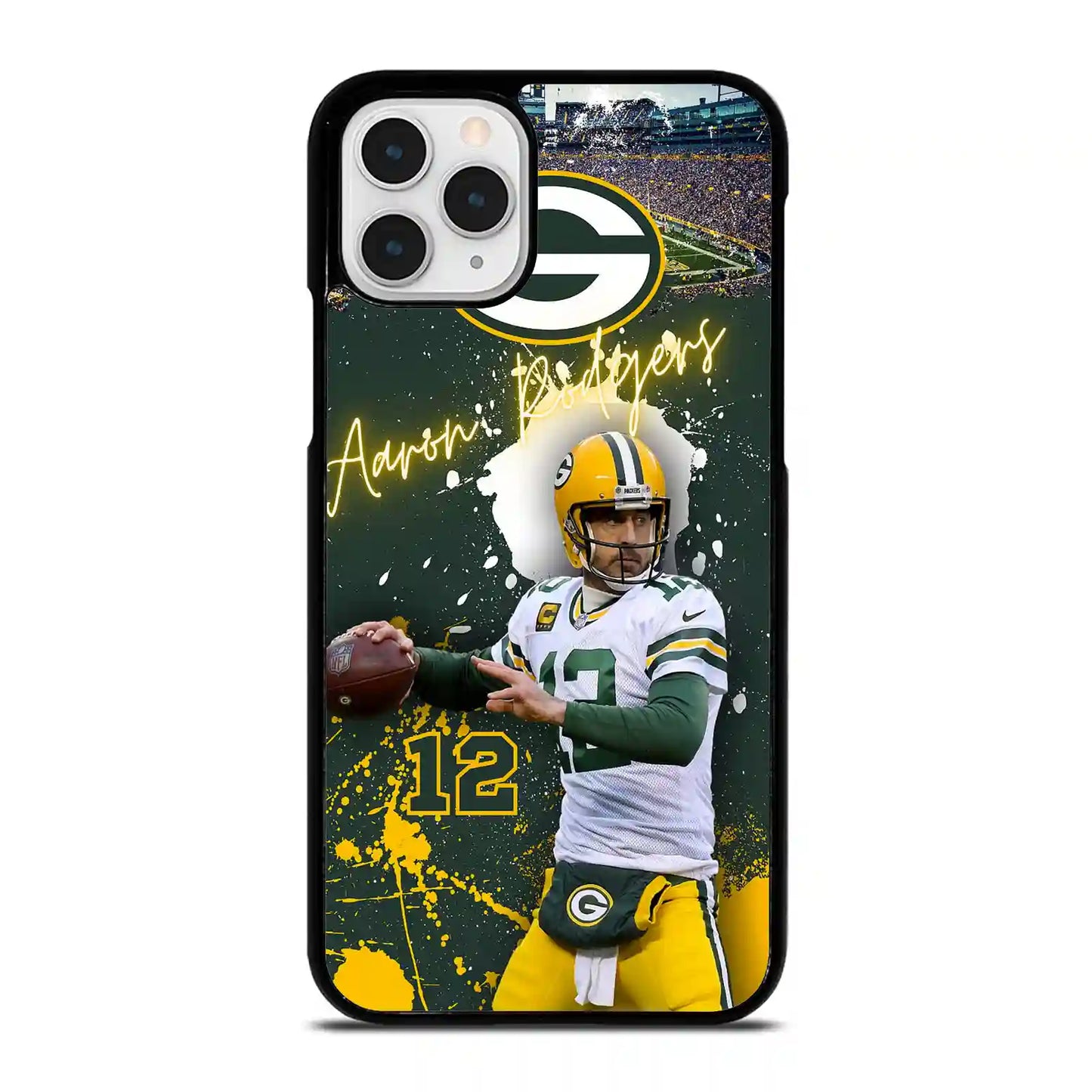 Aaron Rodgers Nfl Football iPhone 12 Pro Max Case