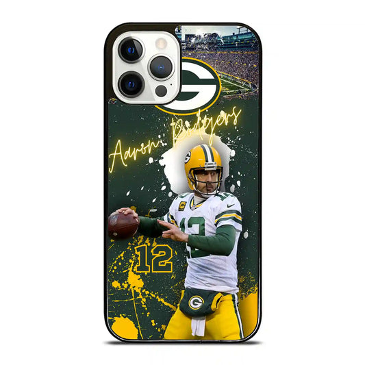 Aaron Rodgers Nfl Football iPhone 12 Pro Case